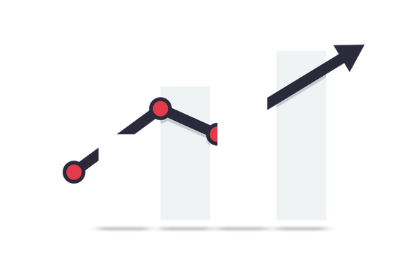 growing icon growing